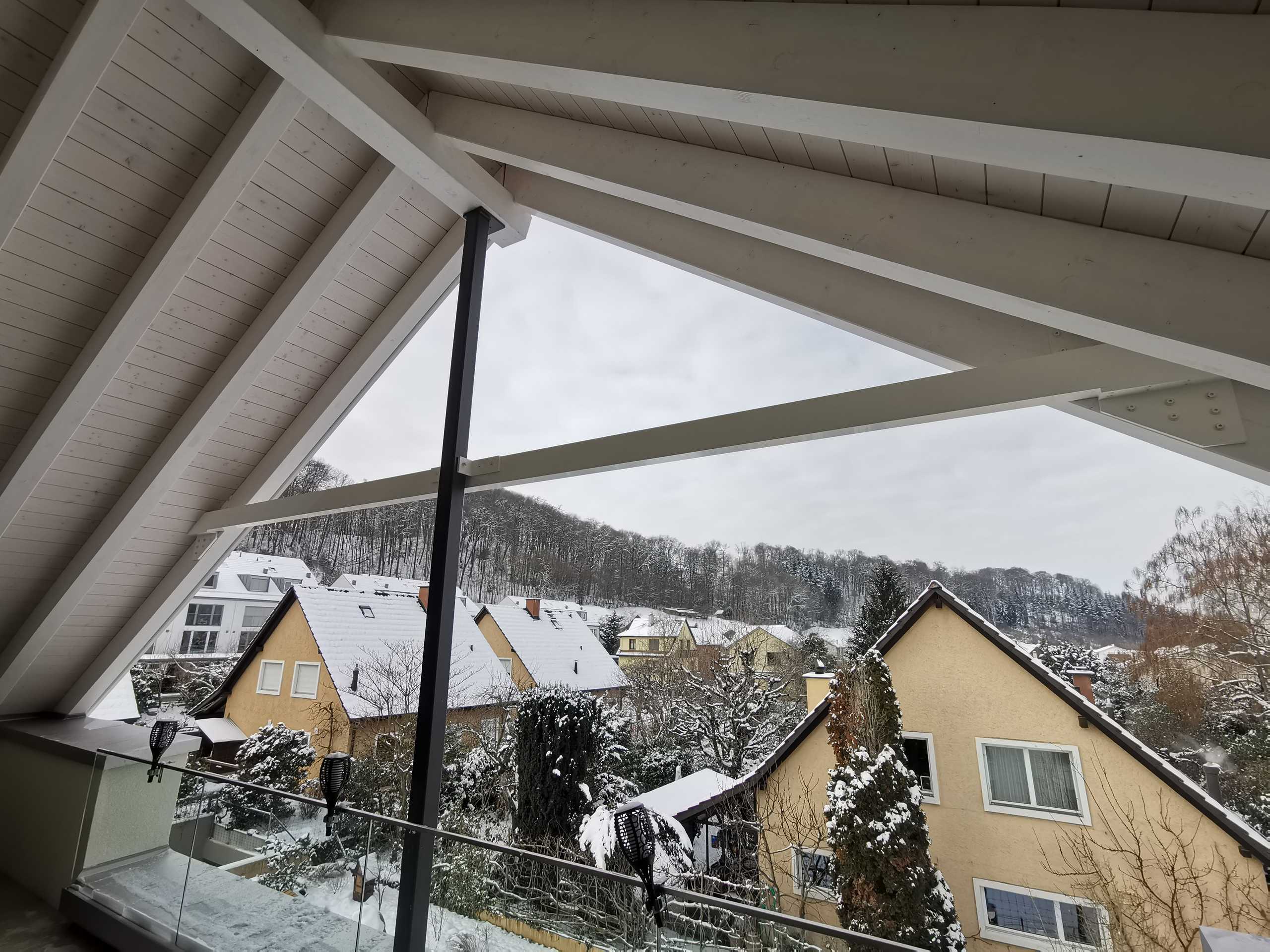 Sonnenstoren Casabox auf Aluminium-Galgen