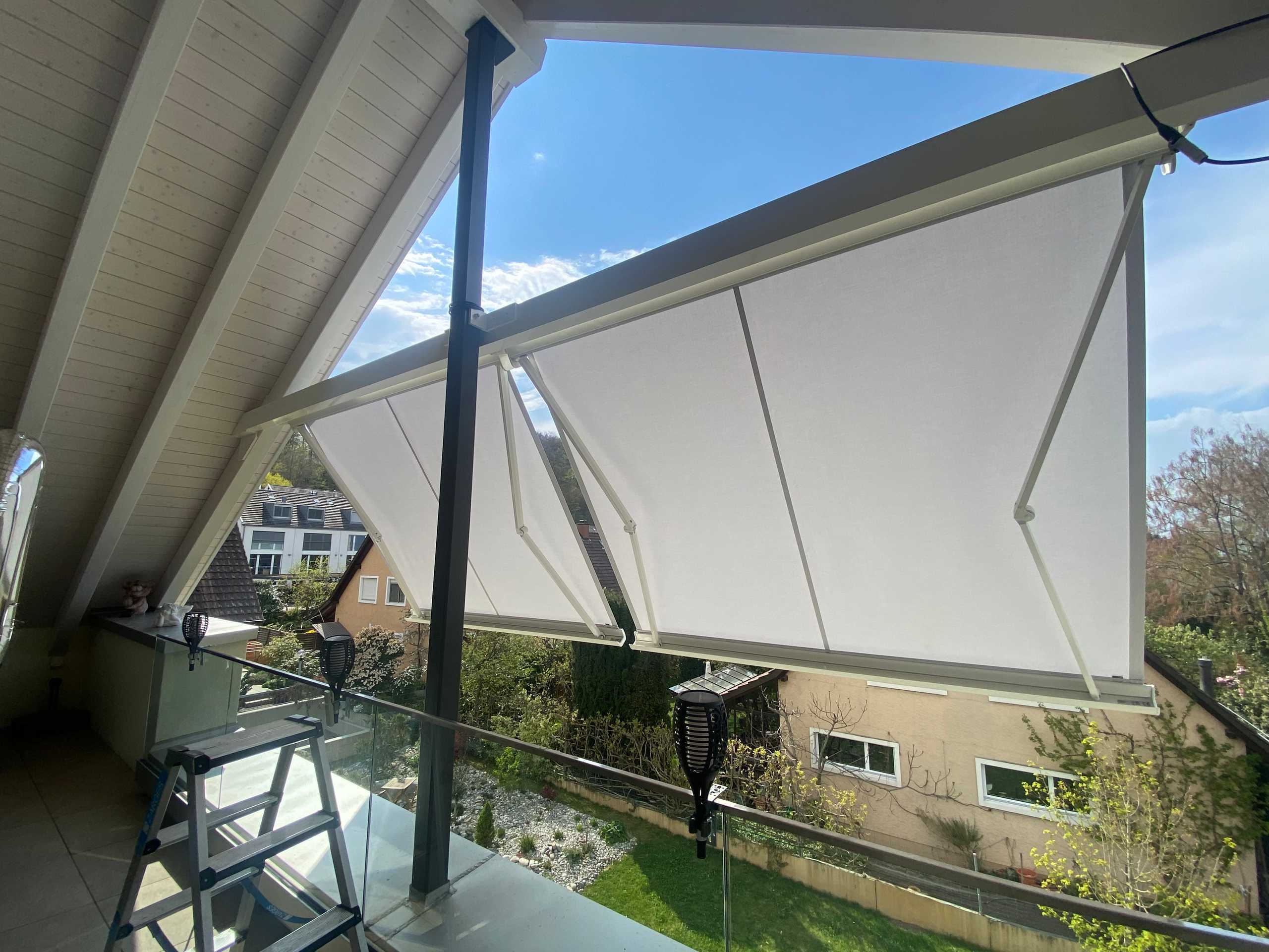 Sonnenstoren Casabox auf Aluminium-Galgen