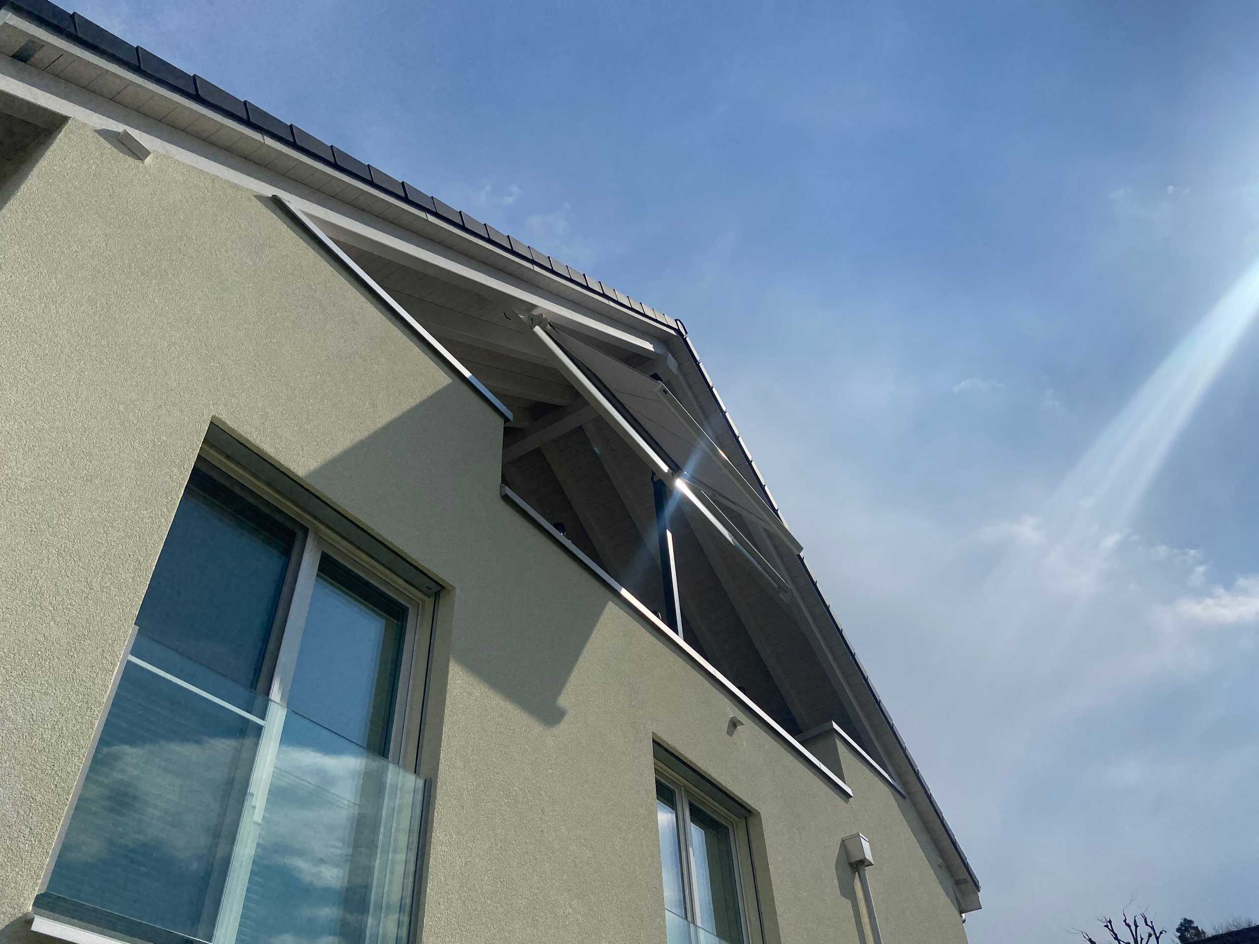 Sonnenstoren Casabox auf Aluminium-Galgen